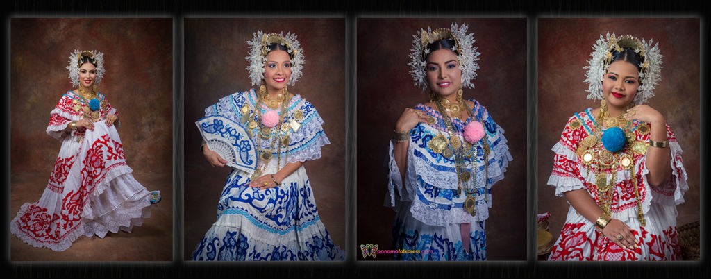 La pollera panameña - Vestuario Folclorico de Panamá